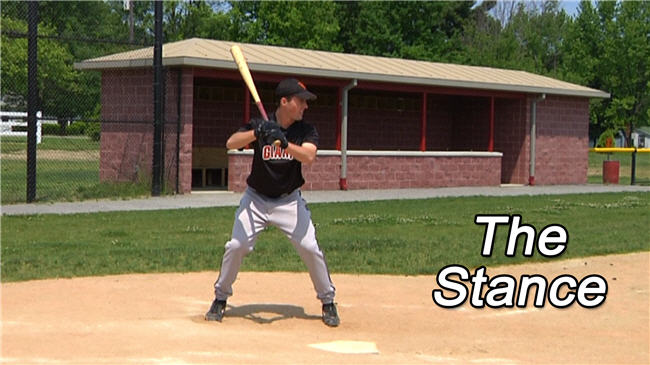 softball batting stance