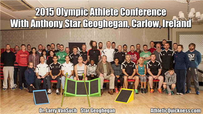 Olympic Athlete Seminar, Carlow, Ireland with Anthony 'Star' Geoghegan. Anthony is a world renowned Olympic Athlete Trainer and Therapist. 