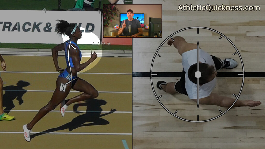 role of arms in running