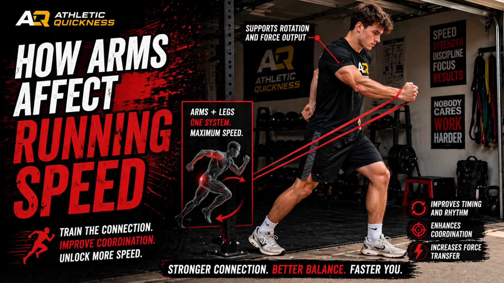 arm training for running speed