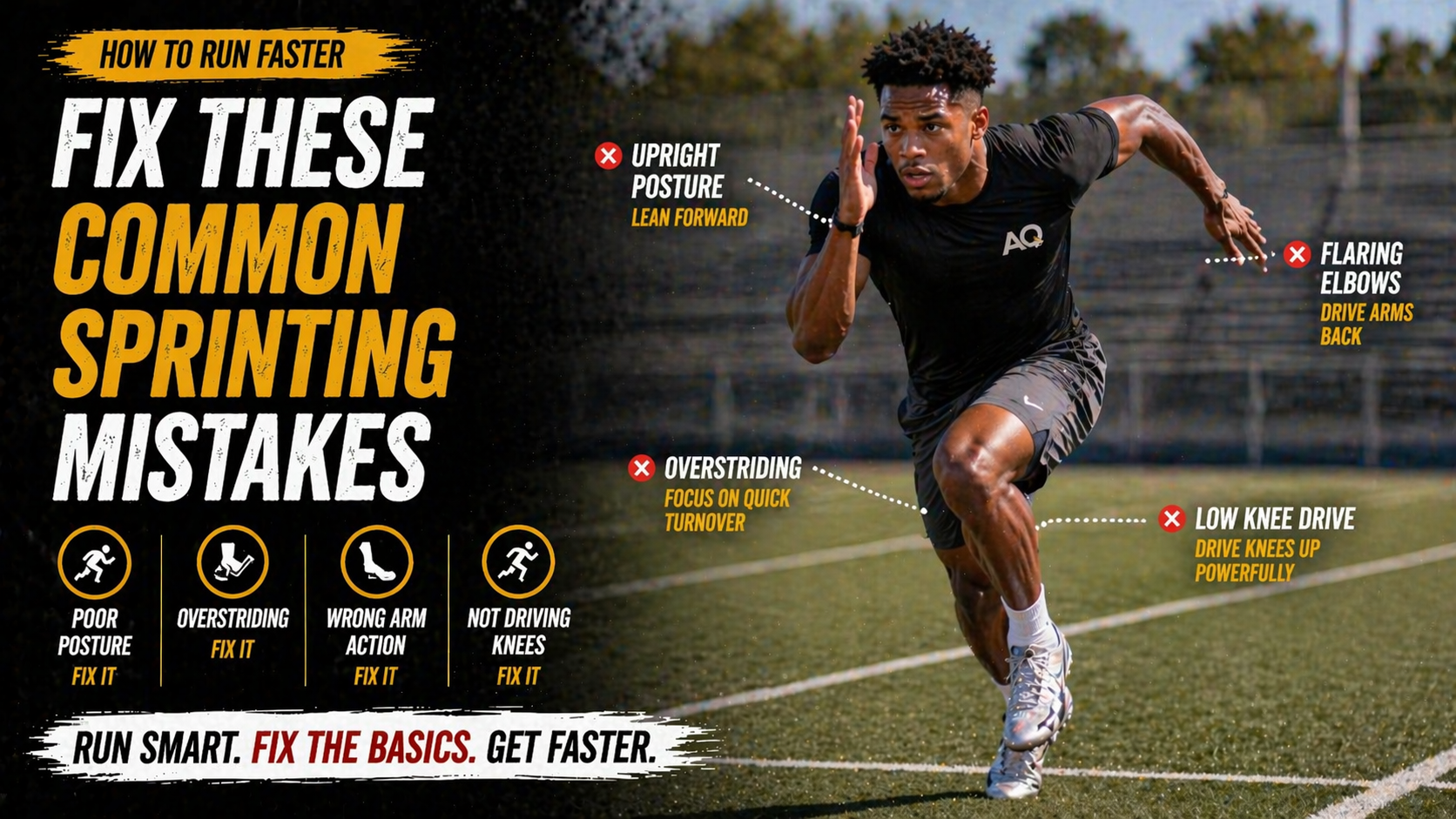 common sprinting mistakes