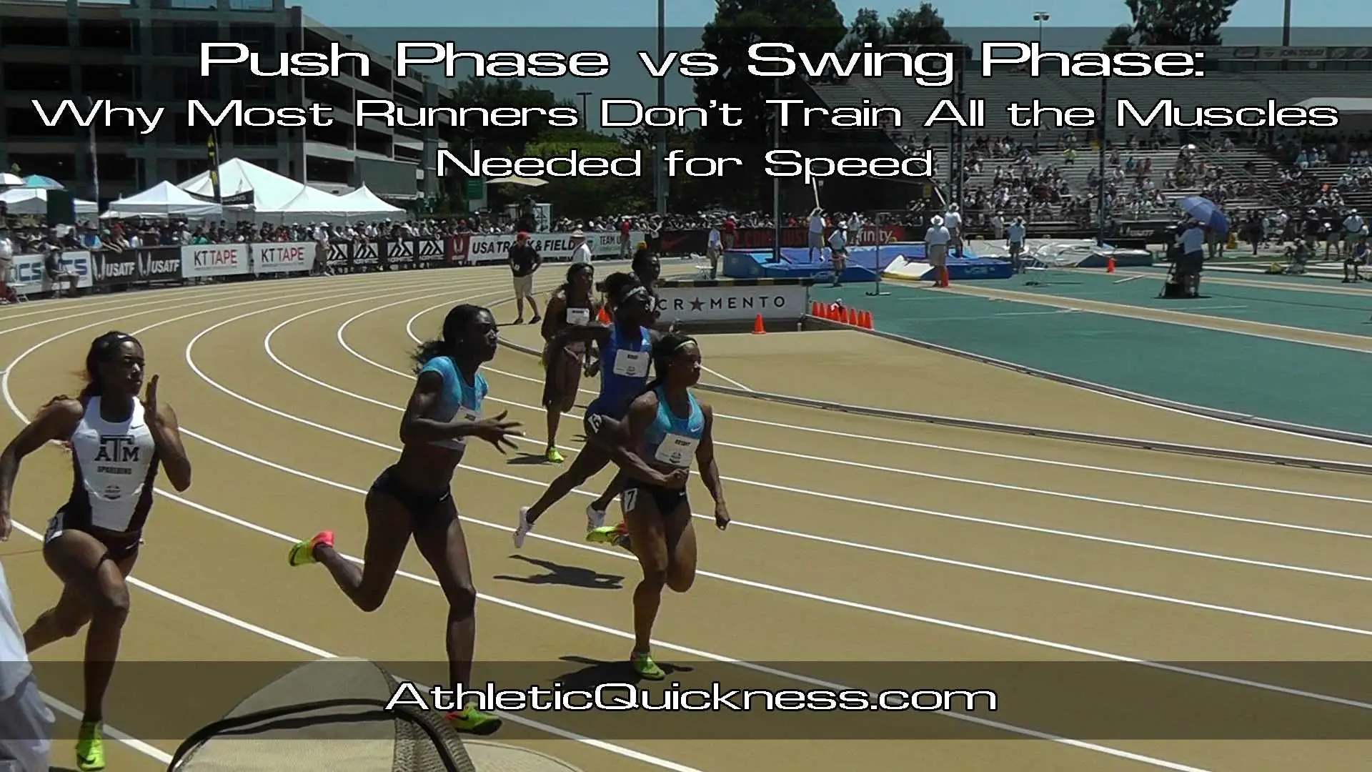 push phase vs swing phase of running
