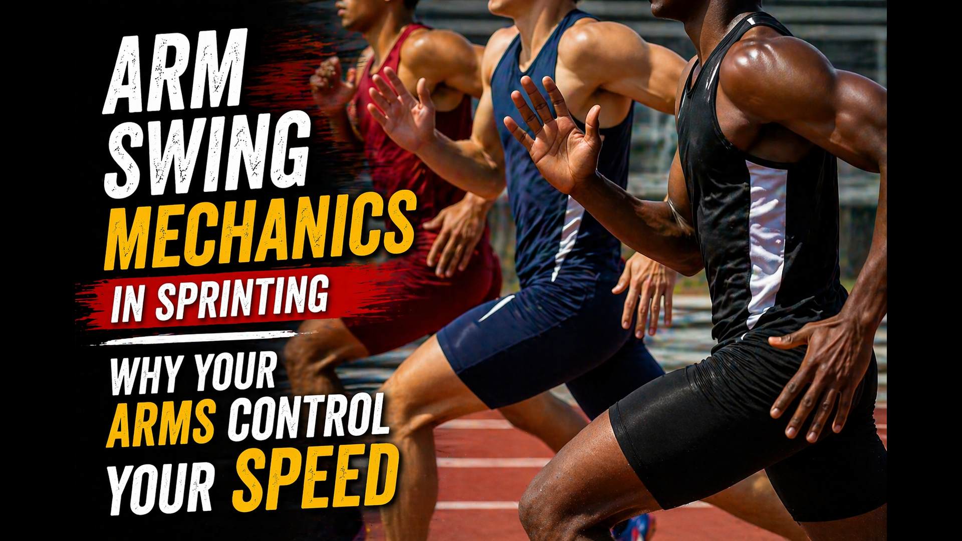 arm swing mechanics for running