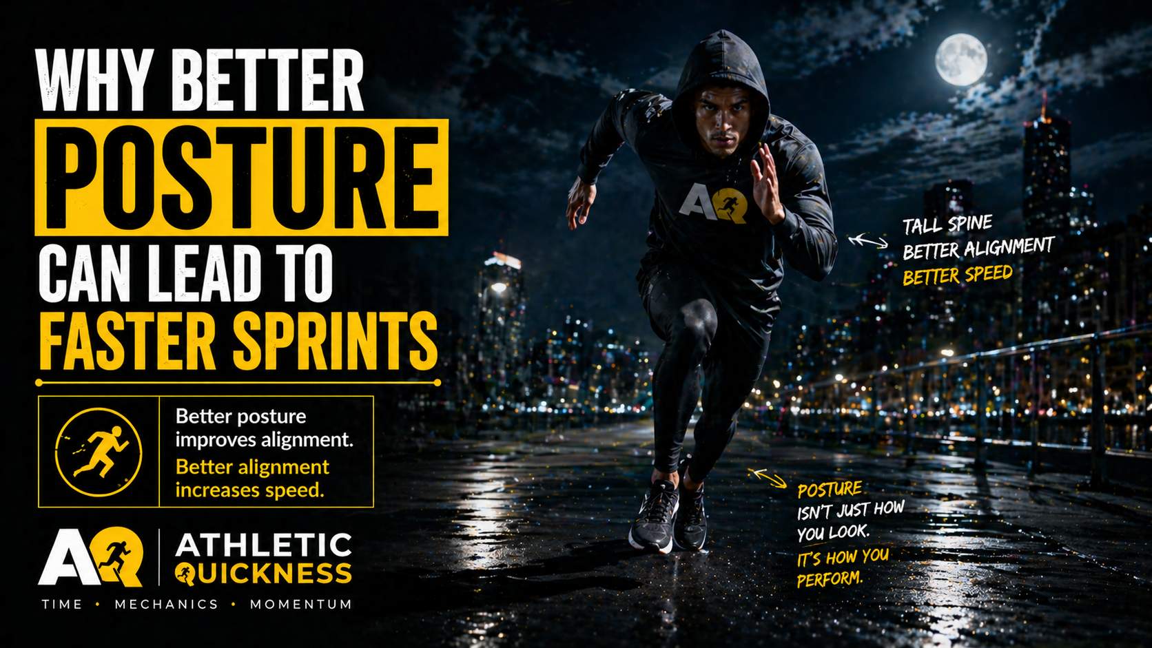 better posture running