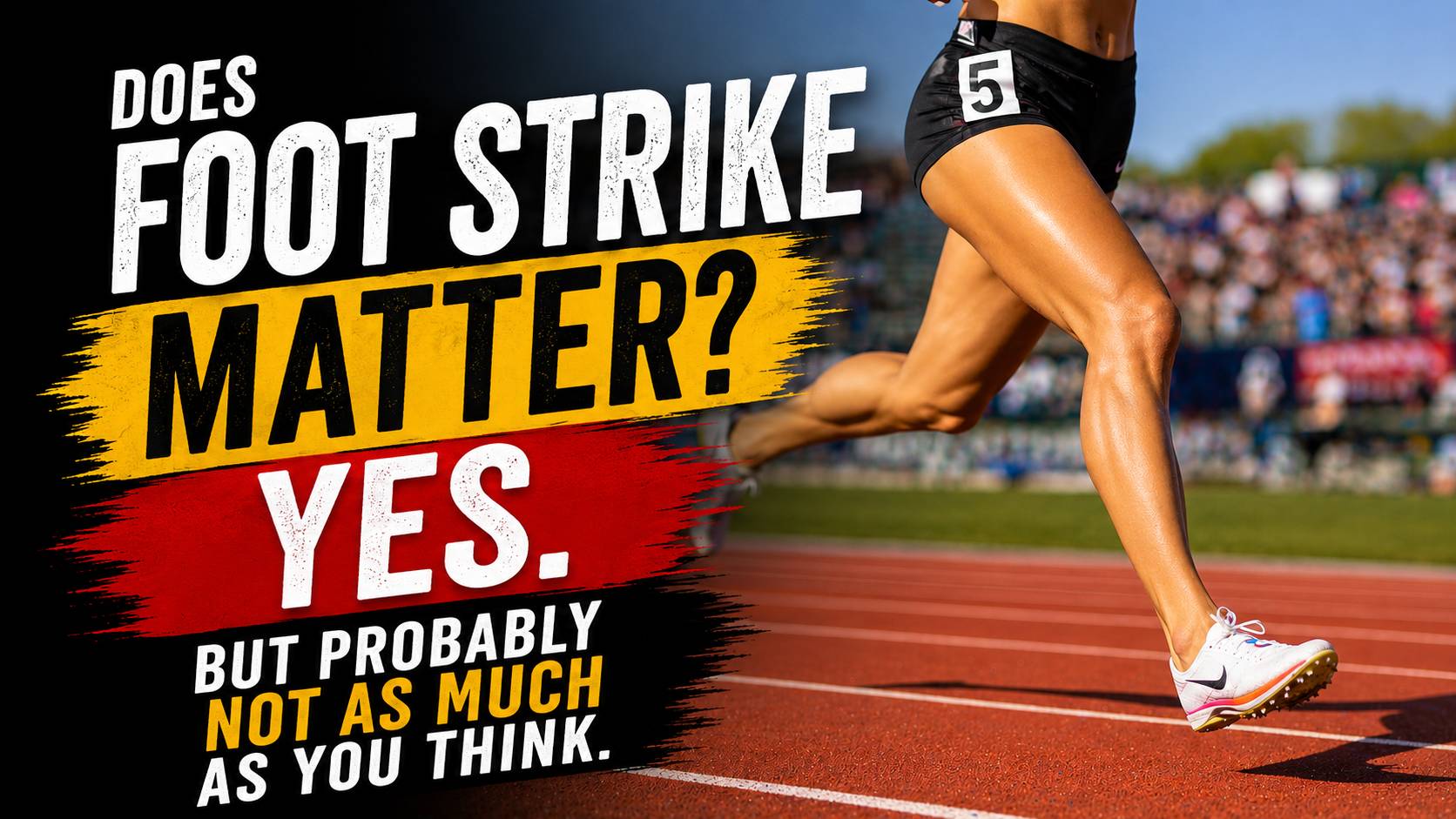 foot strike running speed