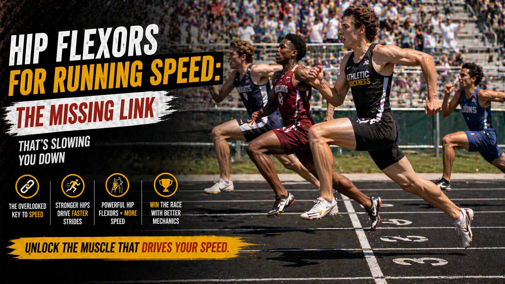 hip flexors for speed