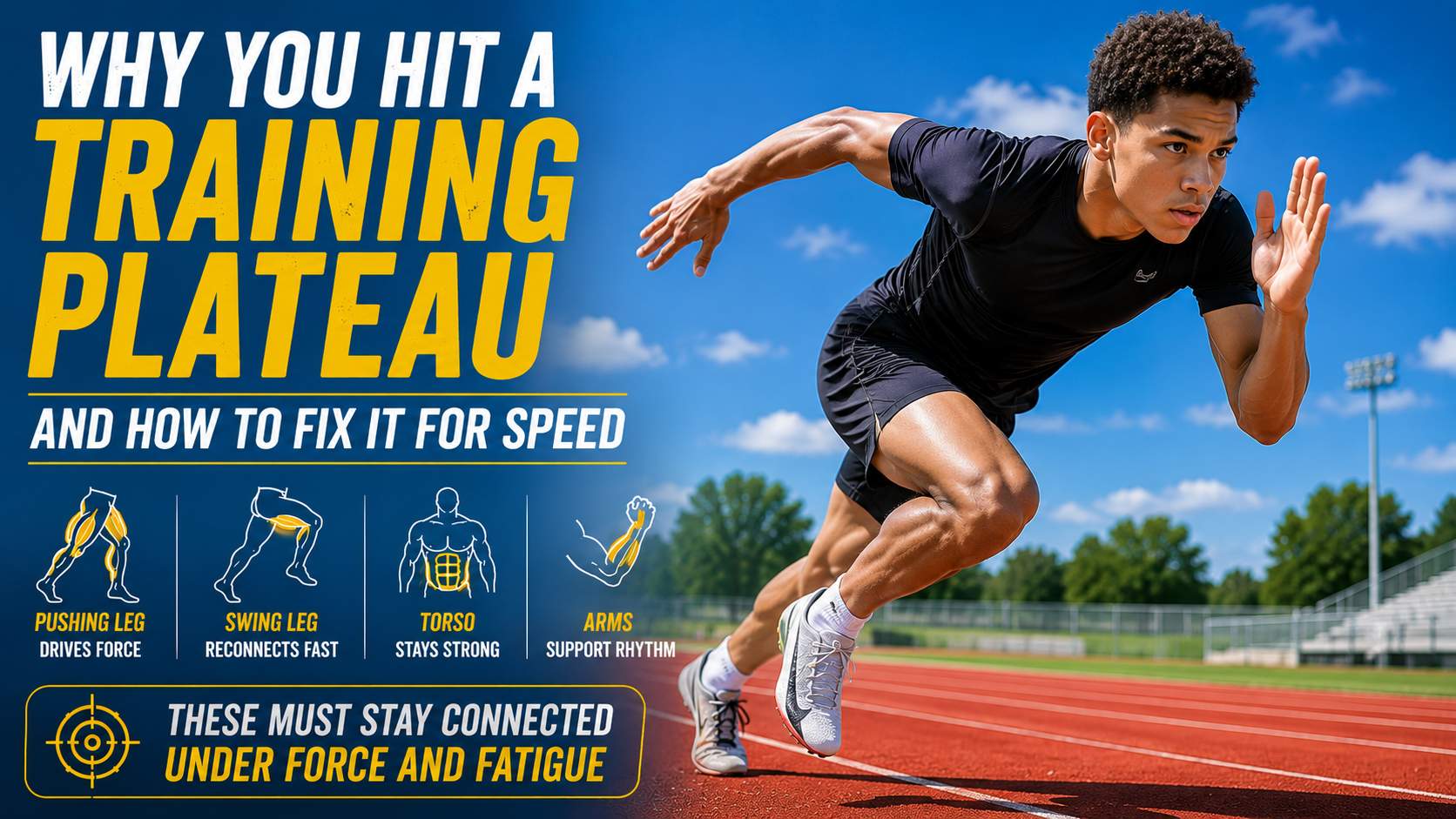 plateau in running speed