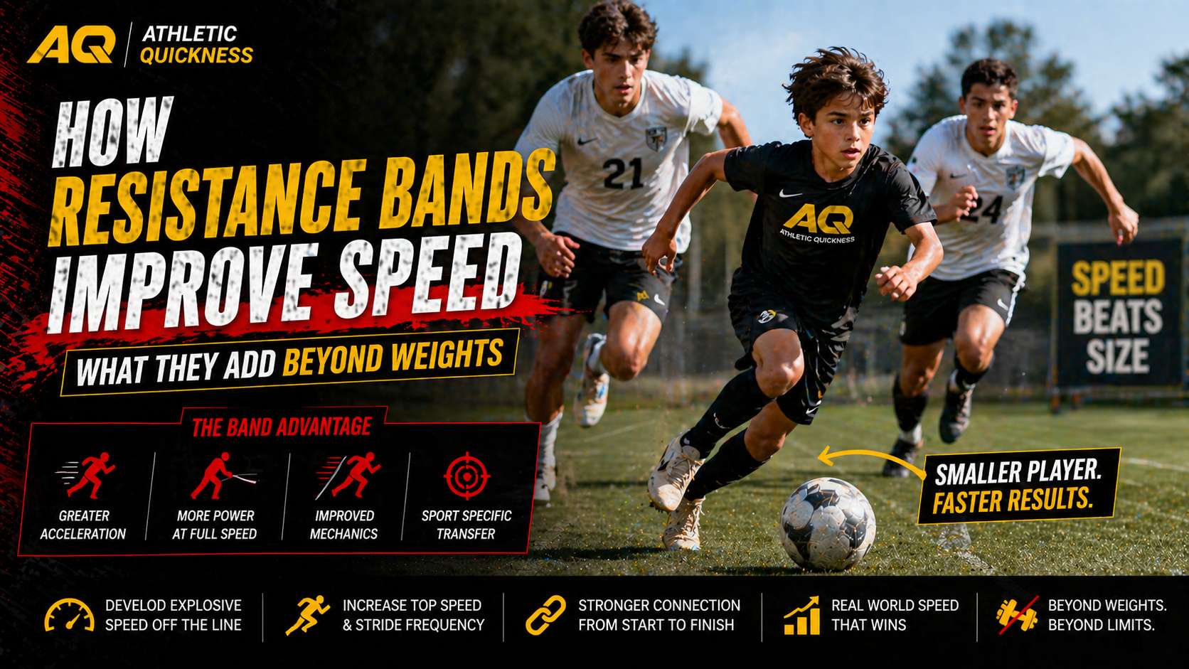 resistance bands improve speed