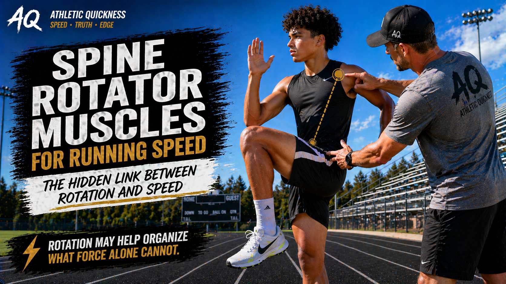 spine rotators for running speed