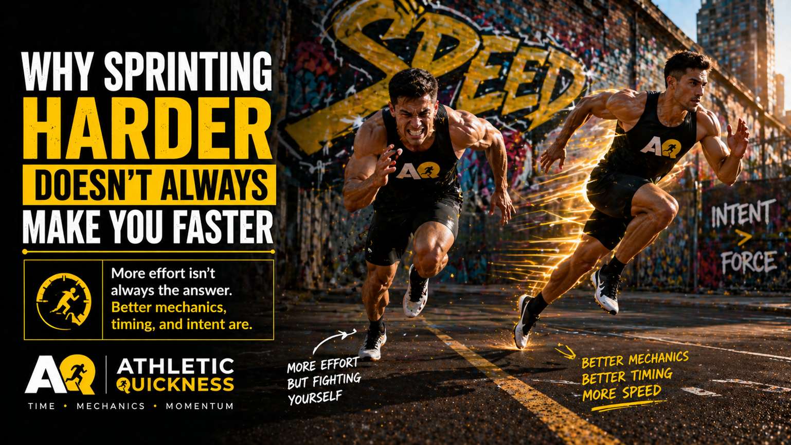 sprinting harder faster
