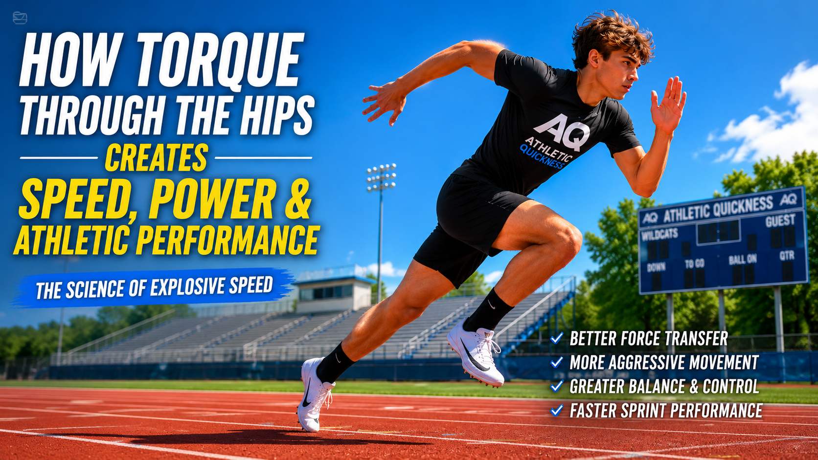 torque through hips