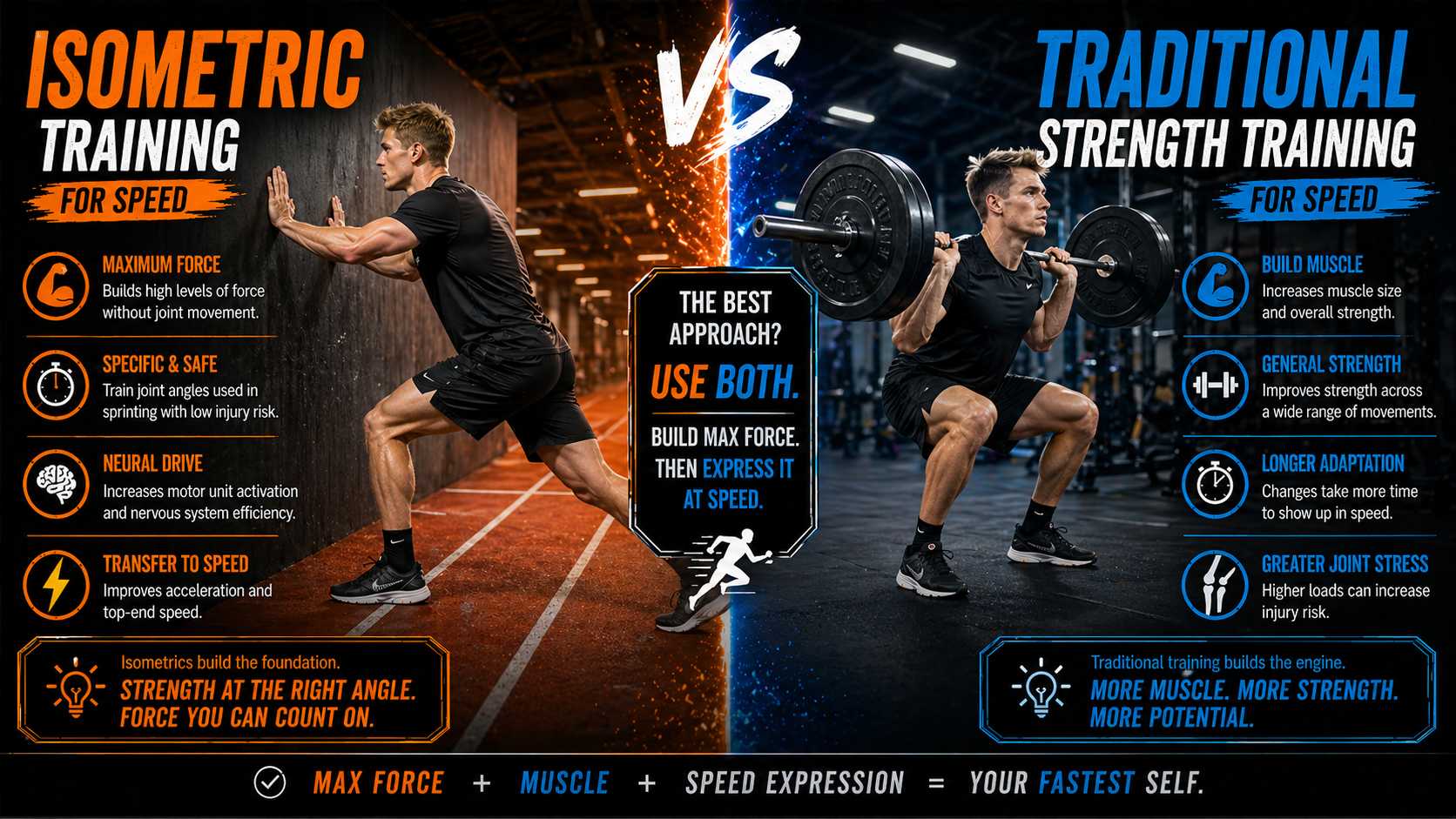 weight training vs isometric training