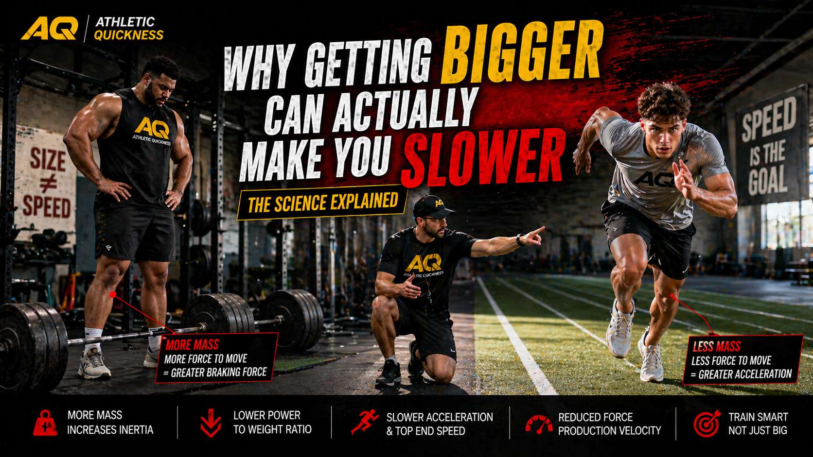 why getting bigger can make you slower