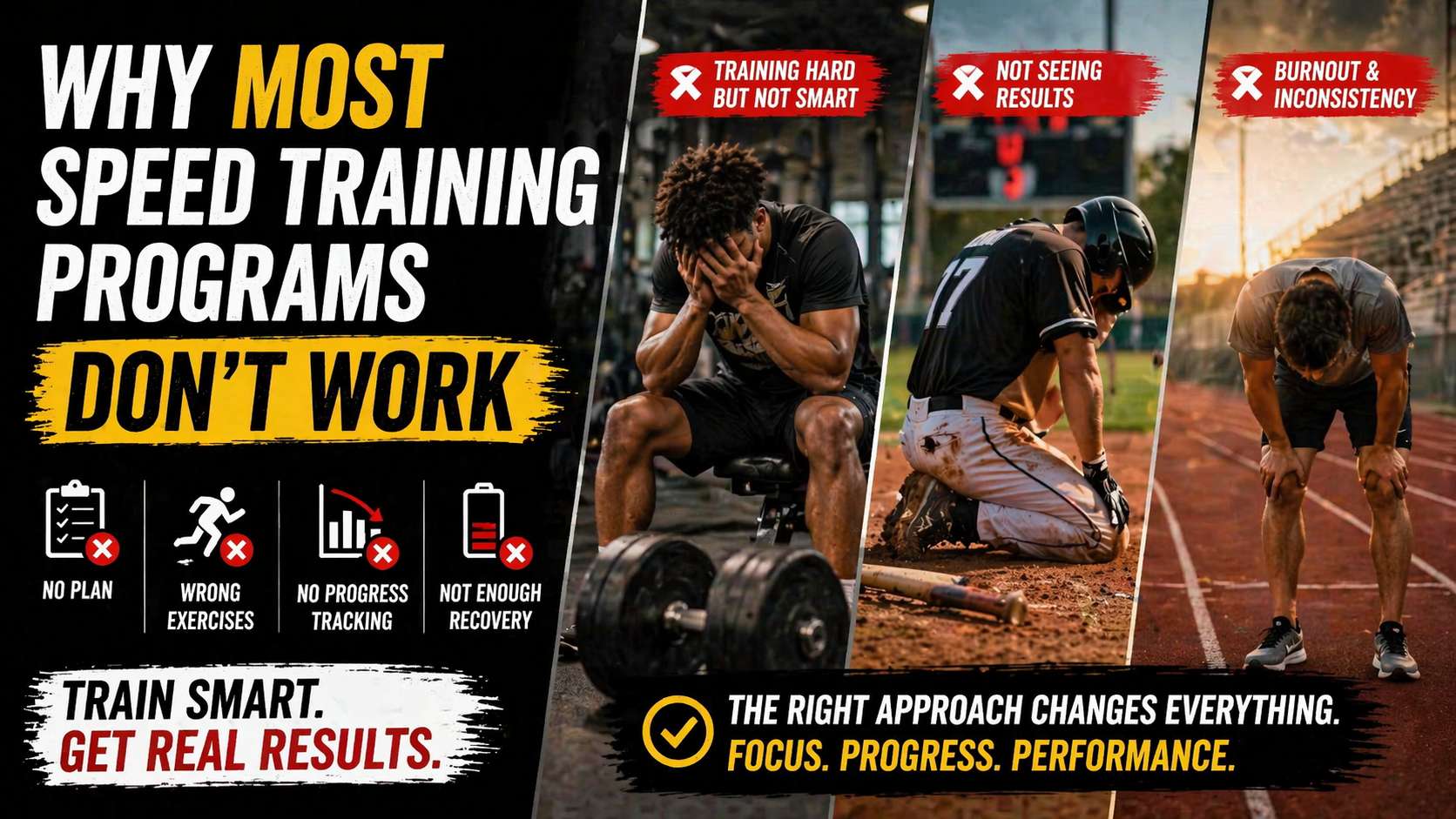 why most speed training programs don't work