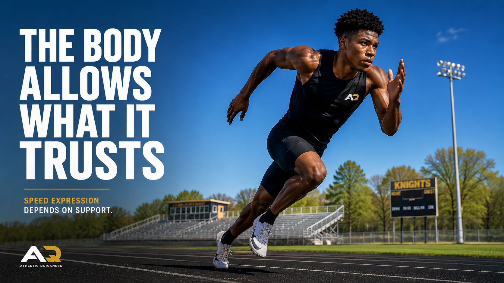 faster running through trust
