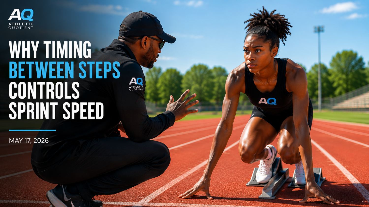 timing between steps controls sprint speed